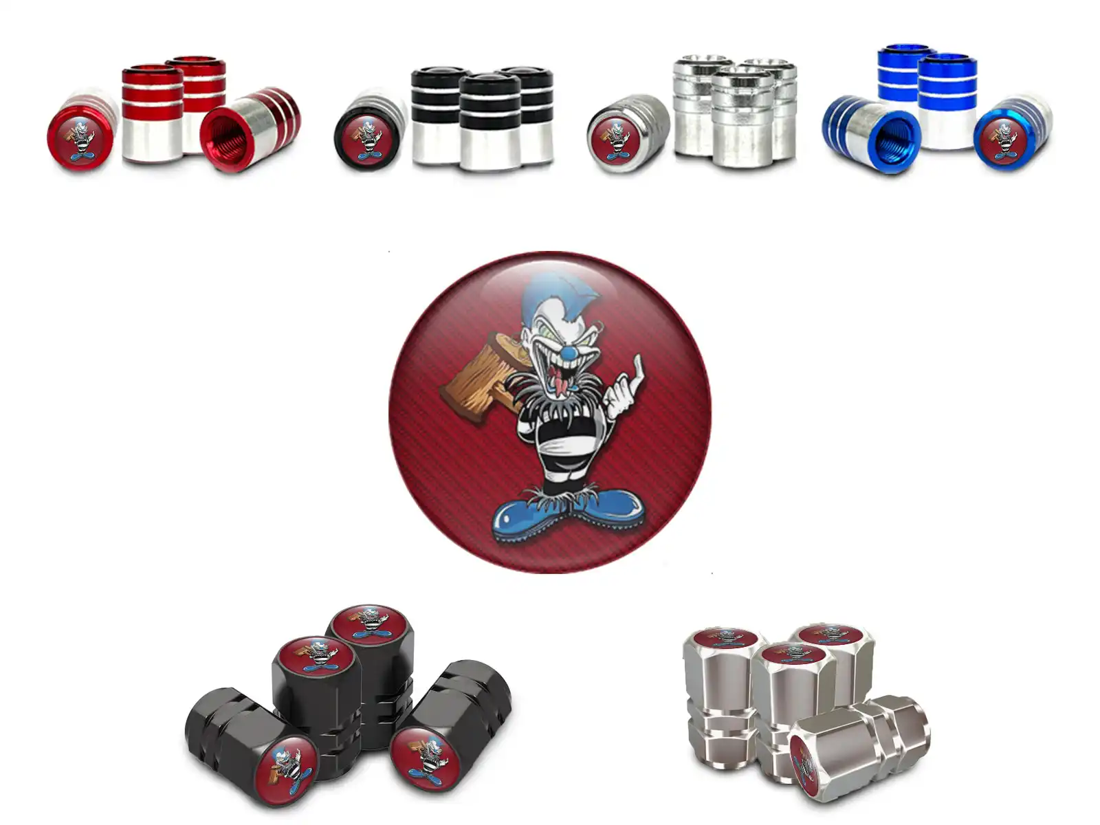 Tire Valve Caps for Bicycle Luxury Design